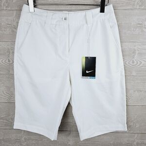 Nike Golf Tour Performance Dri-Fit Women's White Shorts NWT, size 2